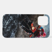 Coque iPhone 12 oreiller de motocross (Verso Horizontal)