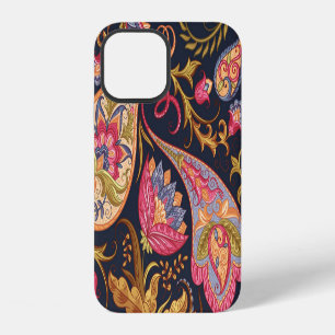 Coque iPhone 12 Ornate Paisley : Élégant Motif sans joint.