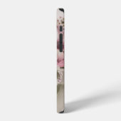 Coque iPhone 12 Ostéosperme rose (Côté gauche)
