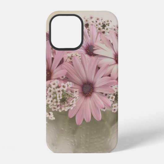 Coque iPhone 12 Ostéosperme rose (Verso)