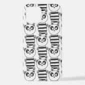 Coque iPhone 12 Panda Kids (Verso)