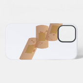 Coque iPhone 12 Pansements DRÔLES (Verso Horizontal)