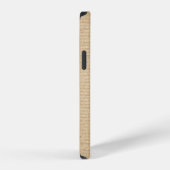 Coque iPhone 12 Papier Kraft Rustique : Fond Texturé. (Côté droit)