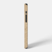 Coque iPhone 12 Papier Kraft Rustique : Fond Texturé. (Côté gauche)