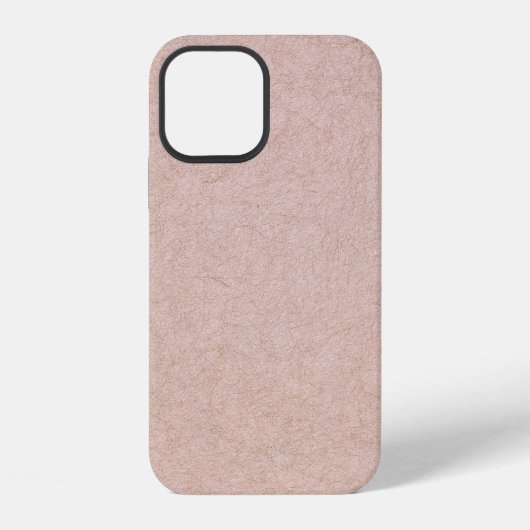 Coque iPhone 12 Papier peint texture cuir (Verso)