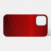Coque iPhone 12 Papier rouge rubis brillant (Verso Horizontal)