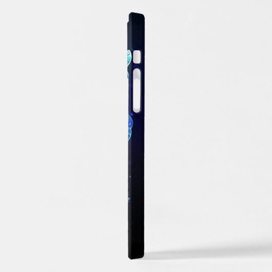 Coque iPhone 12 Papillon de nuit (Côté gauche)