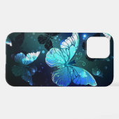 Coque iPhone 12 Papillon de nuit voltigeant (Verso Horizontal)