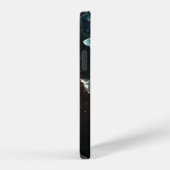 Coque iPhone 12 Papillons de nuit à la menthe (Côté droit)