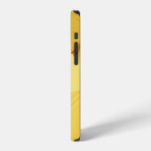 Coque iPhone 12 Parapluie jaune (Côté gauche)