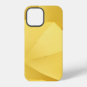 Coque iPhone 12 Parapluie jaune