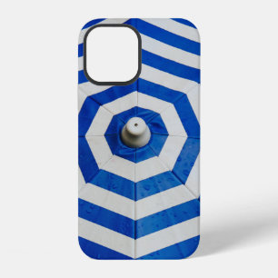 Coque iPhone 12 Parapluie rayé ouvert