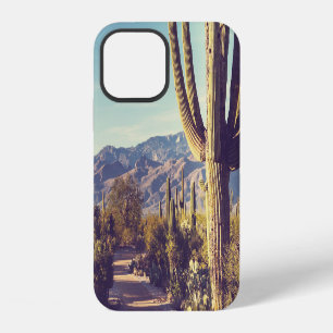 Coque iPhone 12 Parc national du Saguaro, représentation pittoresq
