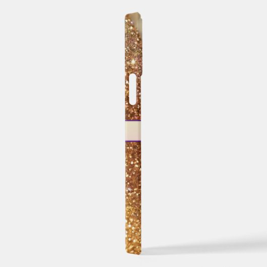 Coque iPhone 12 Parties scintillant Opal Collection Holographique (Côté droit)