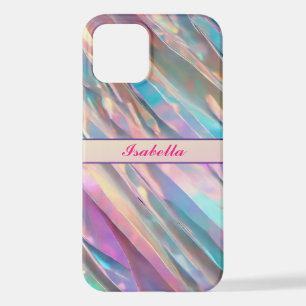 Coque iPhone 12 Parties scintillant Opal Holographique Collection 