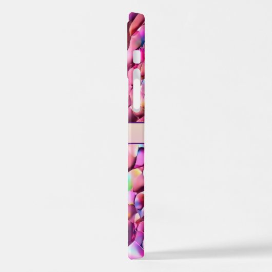 Coque iPhone 12 Parties scintillant Opal Holographique Collection  (Côté gauche)