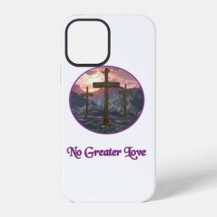 Coque iPhone 12 Pas de plus grand amour Jean 3:16