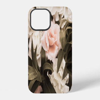 Coque iPhone 12 Pastel Floral Vintage : Élégance intemporelle