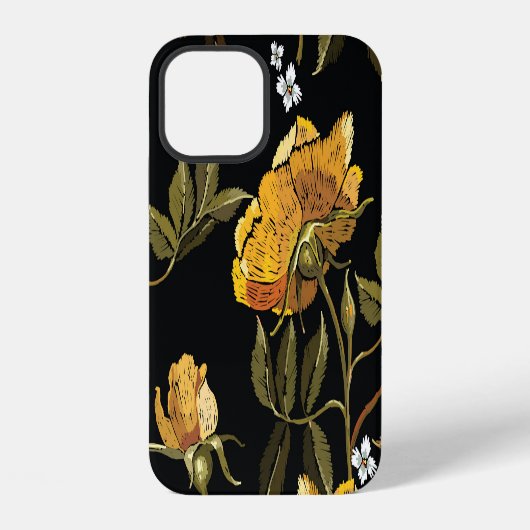 Coque iPhone 12 Patchwork Gentl : dessin manuel (Verso)