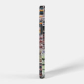 Coque iPhone 12 Patchwork Quilt Collage Impression transparente. (Côté droit)