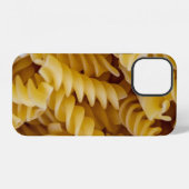 Coque iPhone 12 Pâtes Fusilli Nouilles (Verso Horizontal)