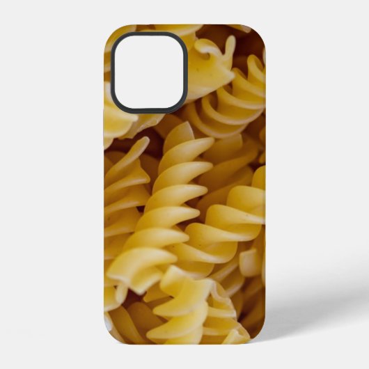 Coque iPhone 12 Pâtes Fusilli Nouilles (Verso)