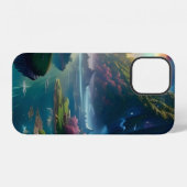 Coque iPhone 12 Paysage pittoresque Quatre (Verso Horizontal)