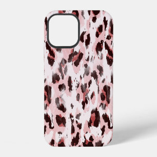 Coque iPhone 12 Peau d'animal léopard : Élégance Tie Dye.