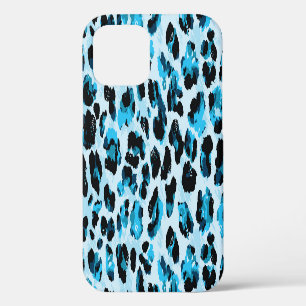 Coque iPhone 12 Peau de Cheetah léopard : Aquarelle teinture Vinta