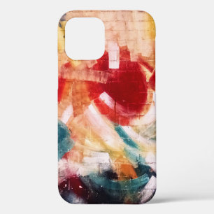 Coque iPhone 12 Peinture Abstraite