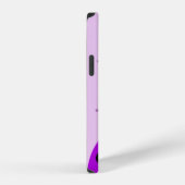Coque iPhone 12 Personalisé Ladybug mou violet (Côté droit)