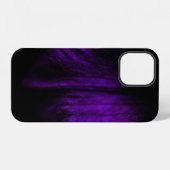 Coque iPhone 12 Pétale de fleur violette (Verso Horizontal)