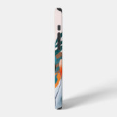 Coque iPhone 12 Petite comique en forêt (Côté gauche)