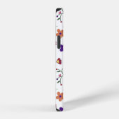 Coque iPhone 12 Petites fleurs (Côté droit)