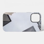 COQUE iPhone 12 PHOTOGRAPHIE À FAIBLE ANGLE DES BÂTIMENTS À HAUTE (Verso Horizontal)
