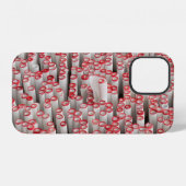Coque iPhone 12 Pile de papiers roulés (Verso Horizontal)