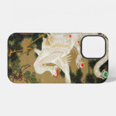 Coque iPhone 12 Pine Tree & Phoenix (Love Heart Phoenix), Jakuchu (Verso Horizontal)