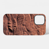 Coque iPhone 12 Piste de chaussure (Verso Horizontal)