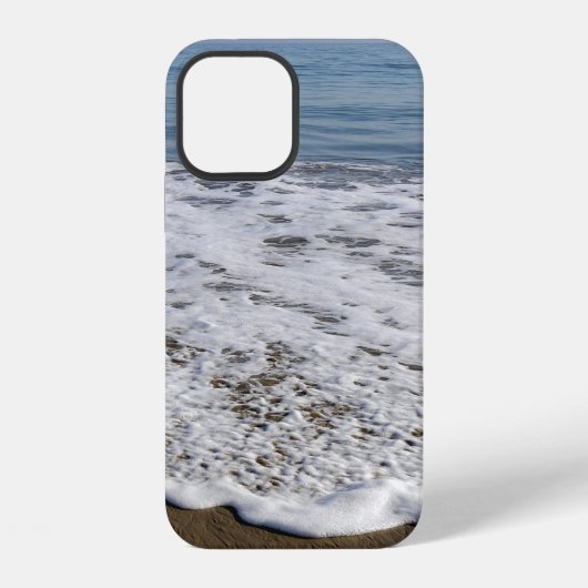 Coque iPhone 12 Plage/Sable/Vagues (Verso)