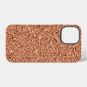Coque iPhone 12 Planche à liège (Verso Horizontal)