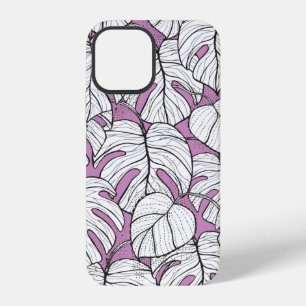 Coque iPhone 12 Plante de fromage exotique tropicale monstera plan