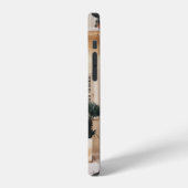 Coque iPhone 12 Plante Potter près de maison en béton (Côté gauche)