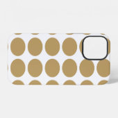 Coque iPhone 12 Points Neutres en Jachère (Verso Horizontal)