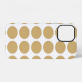 Coque iPhone 12 Points Neutres Putty (Verso Horizontal)