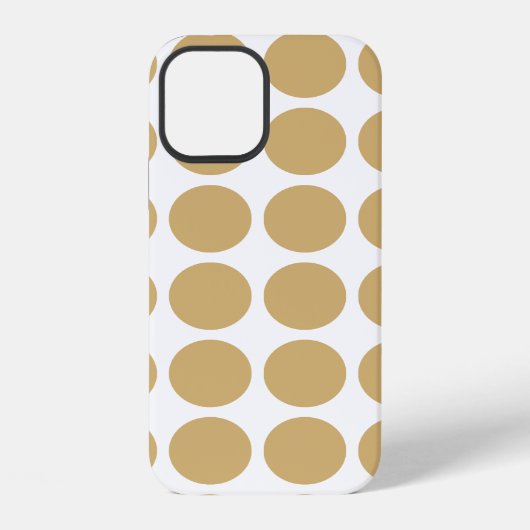Coque iPhone 12 Points Neutres Putty (Verso)