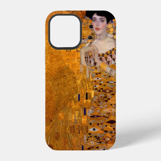 Coque iPhone 12 Portrait d'Adele Bloch-Bauer I, 1907 par Klimt (Verso)