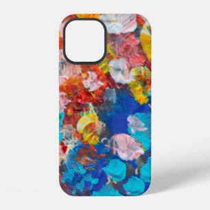 Coque iPhone 12 portrait de bouledogue anglais art intellectuel ar
