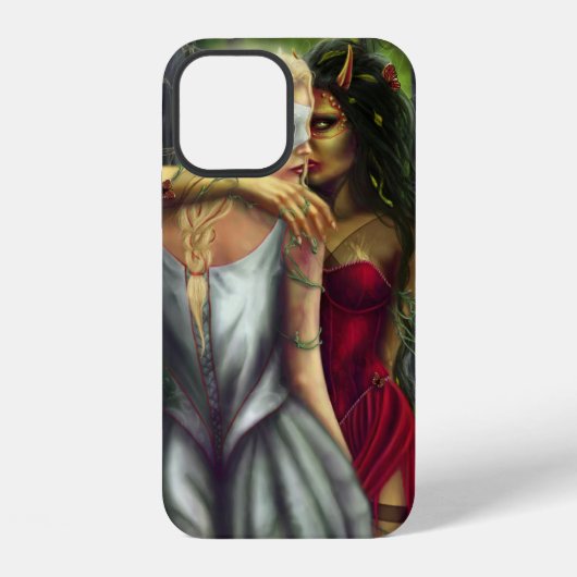 Coque iPhone 12 "Possédée" (Verso)