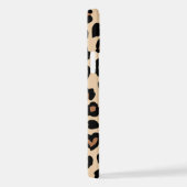 Coque iPhone 12 Poster de animal, Léopard Brown, Spots de guépard, (Côté droit)