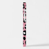 Coque iPhone 12 Poster de animal, Léopard Rose, Zones De Cheetah,  (Côté gauche)